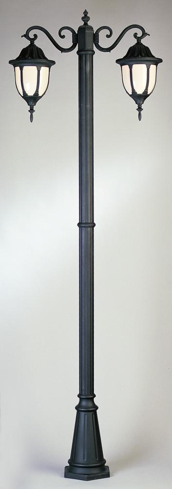 2LT POLE-DWN LANTERNS-